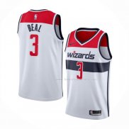 Maillot Washington Wizards Bradley Beal NO 3 Association 2019-20 Blanc