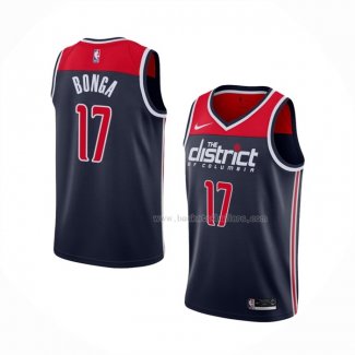 Maillot Washington Wizards Isaac Bonga NO 17 Statement Edition Bleu