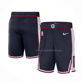 Short Los Angeles Clippers Ville 2018-19 Bleu