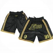 Short Los Angeles Lakers Kobe Bryant Noir