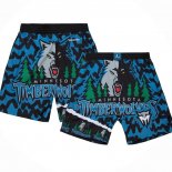 Short Minnesota Timberwolves Mitchell & Ness Bleu