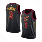 Maillot Cleveland Cavaliers Isaiah Thomas NO 3 Statement Noir