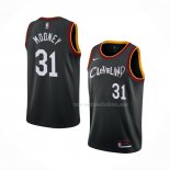 Maillot Cleveland Cavaliers Jarrett Allen NO 31 Ville 2020-21 Noir