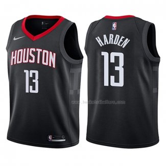 Maillot Enfant Houston Rockets James Harden NO 13 2017-18 Noir