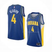 Maillot Indiana Pacers Victor Oladipo NO 4 Ville 2020-21 Bleu