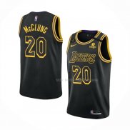 Maillot Los Angeles Lakers Mac Mcclung NO 20 Mamba 2021-22 Noir