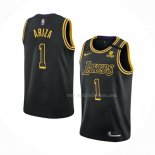 Maillot Los Angeles Lakers Trevor Ariza NO 1 Mamba 2021-22 Noir