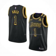 Maillot Los Angeles Lakers Trevor Ariza NO 1 Mamba 2021-22 Noir