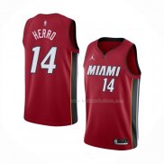 Maillot Miami Heat Tyler Herro NO 14 Statement 2020-21 Rouge