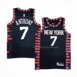 Maillot New York Knicks Carmelo Anthony NO 7 Ville Edition 2019-20 Bleu