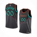 Maillot Washington Wizards Personnalise Ville 2023-24 Noir