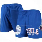 Short Philadelphia 76ers Pro Standard Mesh Capsule Bleu