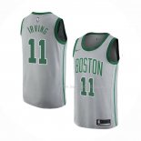 Maillot Boston Celtics Kyrie Irving NO 11 Ville 2018-19 Gris