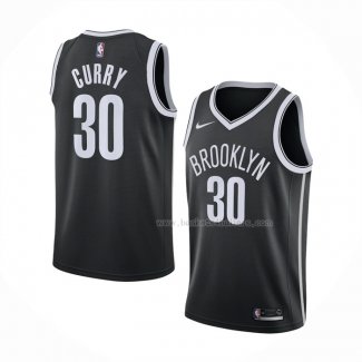 Maillot Brooklyn Nets Seth Curry NO 30 Icon 2021-22 Noir