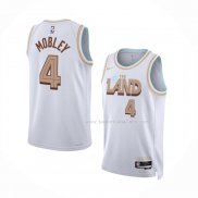 Maillot Cleveland Cavaliers Evan Mobley NO 4 Ville 2022-23 Blanc