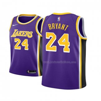 Maillot Enfant Los Angeles Lakers Kobe Bryant NO 24 Statement 2018 Volet