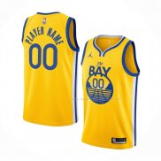 Maillot Golden State Warriors Personnalise Statement Or