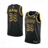 Maillot Los Angeles Lakers Dwight Howard NO 39 Mamba 2021-22 Noir