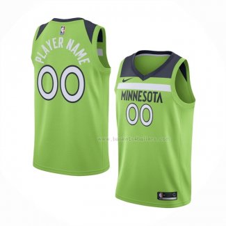 Maillot Minnesota Timberwolves Personnalise Statement Vert