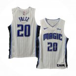 Maillot Orlando Magic Markelle Fultz NO 20 Icon Authentique 2019-20 Blanc