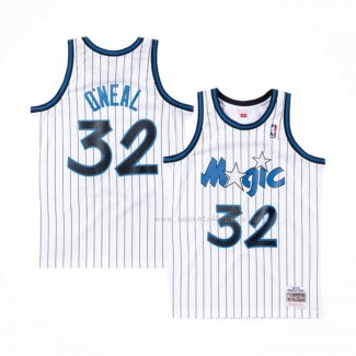 Maillot Orlando Magic Shaquille O'neal NO 32 Retro Blanc