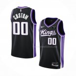 Maillot Sacramento Kings Personnalise Icon 2023-24 Noir