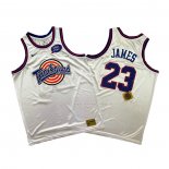 Maillot Tune Squad LeBron James NO 23 Blanc