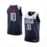 Maillot USA Jayson Tatum 2019 FIBA Basketball World Cup Bleu