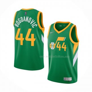 Maillot Utah Jazz Bojan Bogdanovic NO 44 Earned 2020-21 Vert