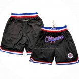 Short Los Angeles Clippers Ville Just Don 2021-22 Noir