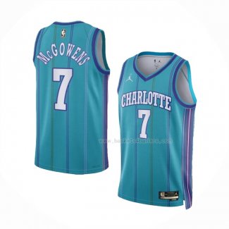 Maillot Charlotte Hornets Bryce Mcgowens NO 7 Classic 2023-24 Vert