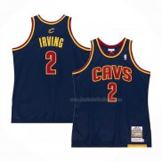 Maillot Cleveland Cavaliers Kyrie Irving NO 2 Mitchell & Ness 2011-12 Bleu