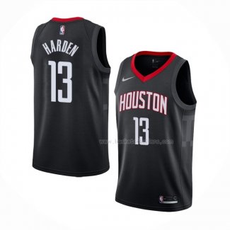 Maillot Houston Rockets James Harden NO 13 Statement Noir