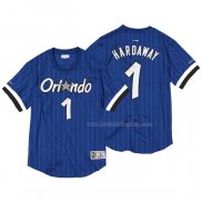 Maillot Manga Corta Orlando Magic Penny Hardaway NO 1 Bleu