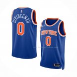 Maillot New York Knicks Donte Divincenzo NO 0 Icon Bleu