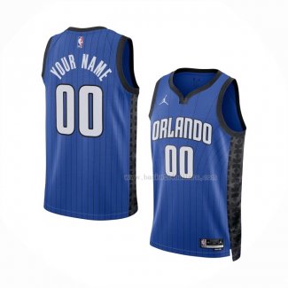 Maillot Orlando Magic Personnalise Statement 2022-23 Bleu