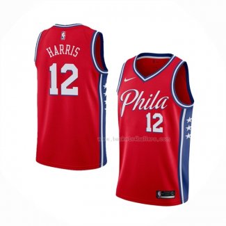 Maillot Philadelphia 76ers Tobias Harris NO 12 Statement 2020 Rouge