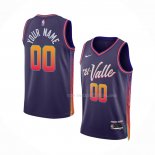 Maillot Phoenix Suns Personnalise Ville 2023-24 Volet