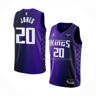 Maillot Sacramento Kings Colby Jones NO 20 Statement 2023-24 Volet