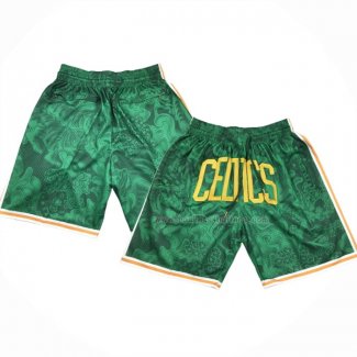 Short Boston Celtics Special Year of The Tiger Vert