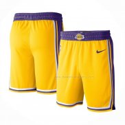 Short Los Angeles Lakers Jaune