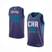 Maillot Charlotte Hornets Cody Zeller NO 40 Statement Edition Volet