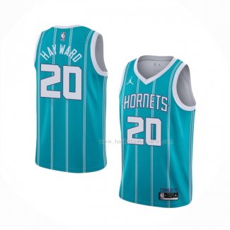 Maillot Charlotte Hornets Gordon Hayward NO 20 Icon 2020-21 Vert