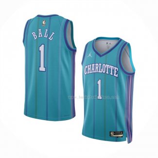 Maillot Charlotte Hornets LaMelo Ball NO 1 Classic 2023-24 Vert