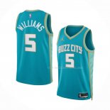 Maillot Charlotte Hornets Mark Williams NO 5 Ville 2023-24 Vert