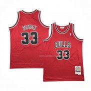 Maillot Enfant Chicago Bulls Scottie Pippen NO 33 Mitchell & Ness 1997-98 Rouge