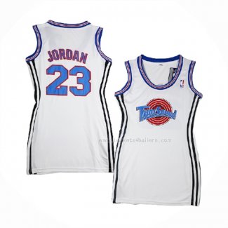 Maillot Femme Tune Squad Michael Jordan NO 23 Blanc