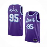 Maillot Los Angeles Lakers Juan Toscano-Anderson NO 95 Ville 2021-22 Volet