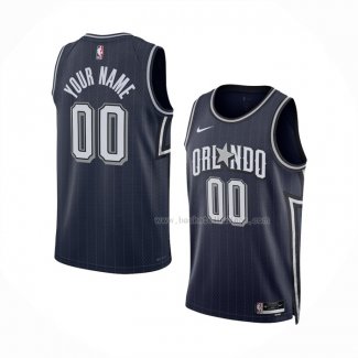 Maillot Orlando Magic Personnalise Ville 2023-24 Bleu