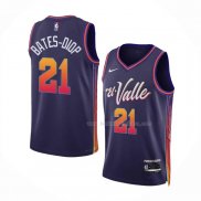 Maillot Phoenix Suns Keita Bates-Diop NO 21 Ville 2023-24 Volet